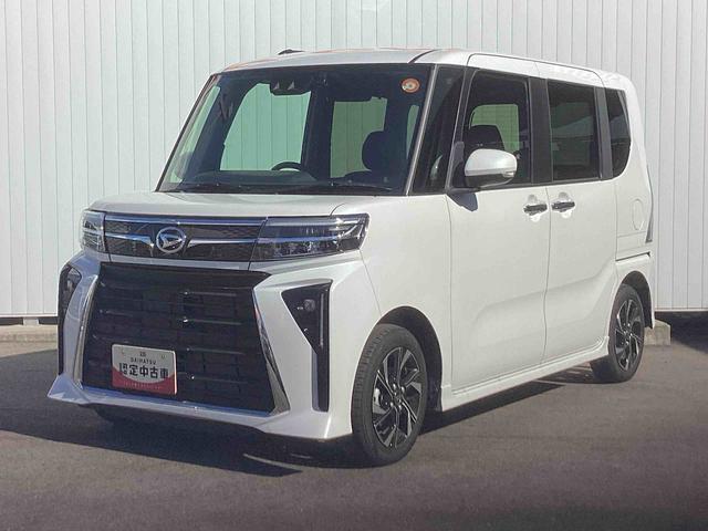 タントカスタムＸインパネシフト　プッシュスタートスイッチ　電子カードキー　電動パーキングブレーキ　両側電動スライドドア　レーンキープアシスト　オートマチックハイビーム　前後ブレーキサポート　アルミホイール（鹿児島県）の中古車
