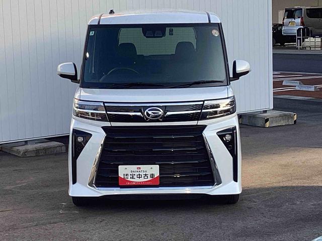 タントカスタムXインパネシフト プッシュスタートスイッチ 電子カードキー 電動パーキングブレーキ カーナビ リヤ両側パワースライドドア レーンキープアシスト オートマチックハイビーム ABS アルミホイール(鹿児島県)の中古車