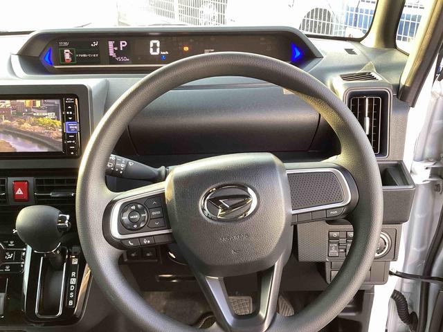 タントカスタムXインパネシフト プッシュスタートスイッチ 電子カードキー 電動パーキングブレーキ カーナビ リヤ両側パワースライドドア レーンキープアシスト オートマチックハイビーム ABS アルミホイール(鹿児島県)の中古車