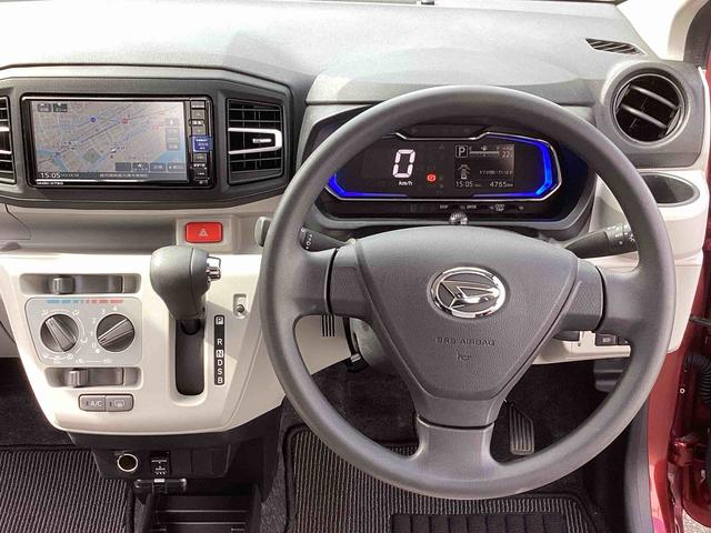 ミライースＸ　ＳＡIIIインパネシフト　カーナビ　衝突軽減ブレーキ搭載車　車線逸脱警告　オートハイビーム　ＡＢＳ（鹿児島県）の中古車