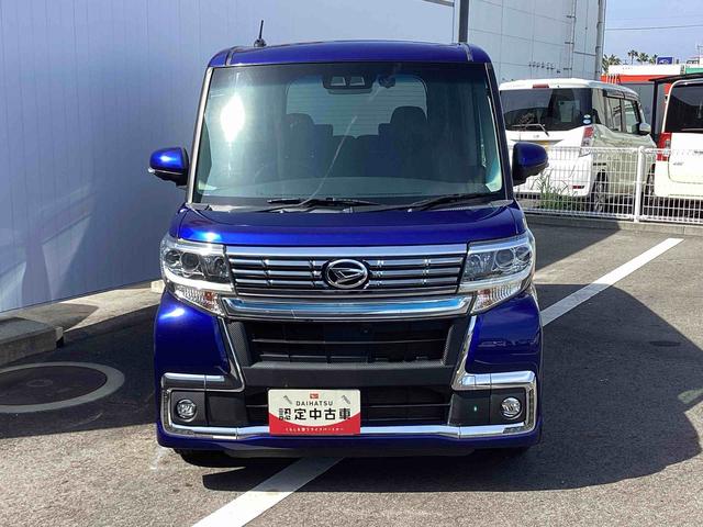 タントカスタムＸ　トップエディションＶＳ　ＳＡIIIインパネシフト　プッシュスタートスイッチ　電子カードキー　オートエアコン　レーンアシスト　アルミホイール　ＡＢＳ　衝突被害軽減システム（鹿児島県）の中古車