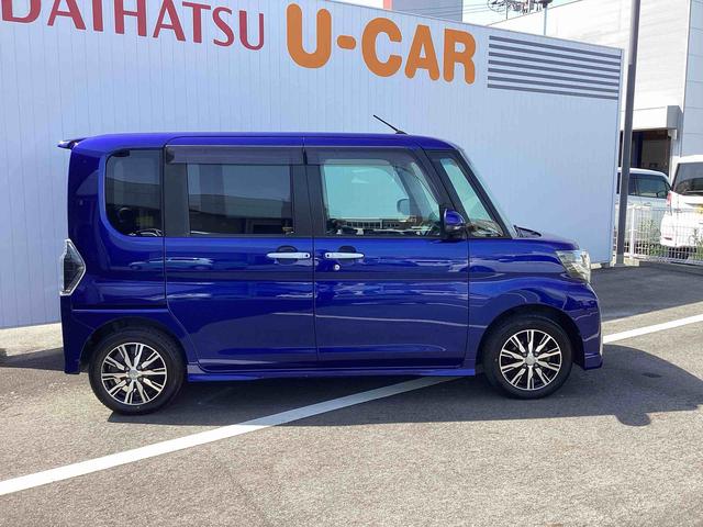 タントカスタムＸ　トップエディションＶＳ　ＳＡIIIインパネシフト　プッシュスタートスイッチ　電子カードキー　オートエアコン　レーンアシスト　アルミホイール　ＡＢＳ　衝突被害軽減システム（鹿児島県）の中古車