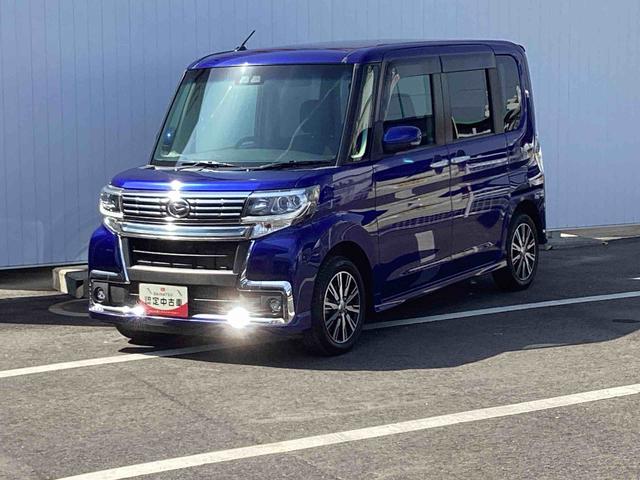 タントカスタムＸ　トップエディションＶＳ　ＳＡIIIインパネシフト　プッシュスタートスイッチ　電子カードキー　オートエアコン　レーンアシスト　アルミホイール　ＡＢＳ　衝突被害軽減システム（鹿児島県）の中古車