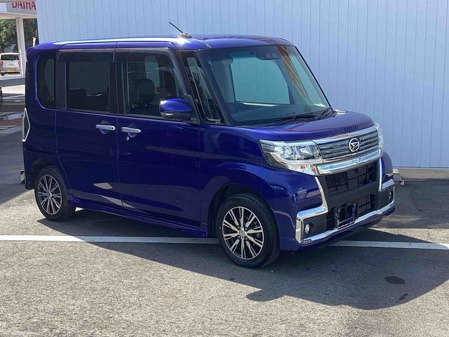タントカスタムＸ　トップエディションＶＳ　ＳＡIIIインパネシフト　プッシュスタートスイッチ　電子カードキー　オートエアコン　レーンアシスト　アルミホイール　ＡＢＳ　衝突被害軽減システム（鹿児島県）の中古車
