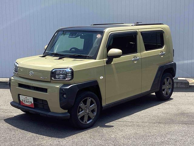 タフトＧターボターボ車　インパネシフト　プッシュスタートスイッチ　電子カードキー　アルミホイール　衝突回避支援システム　車線逸脱防止　ＡＢＳ（鹿児島県）の中古車