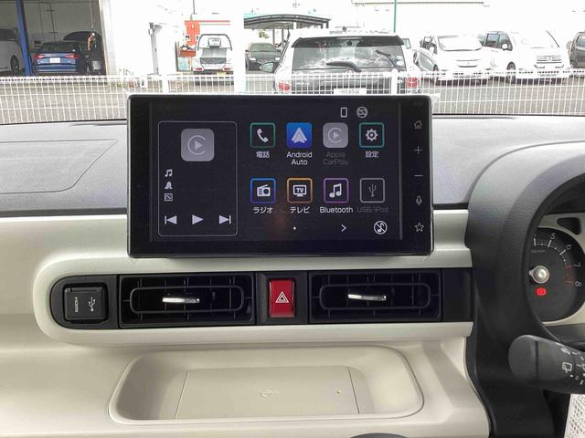 ムーヴキャンバスストライプスＧインパネシフト　プッシュスタートスイッチ　電子カードキー　電動パーキングブレーキ　ディスプレイオーディオ　両側電動スライドドア　ハイビームアシスト　レーンキープアシスト　衝突被害軽減システム　ＡＢＳ（鹿児島県）の中古車