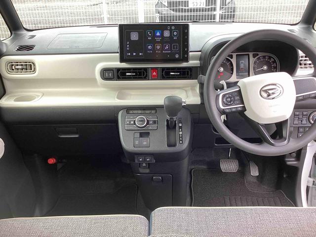 ムーヴキャンバスストライプスＧインパネシフト　プッシュスタートスイッチ　電子カードキー　電動パーキングブレーキ　ディスプレイオーディオ　両側電動スライドドア　ハイビームアシスト　レーンキープアシスト　衝突被害軽減システム　ＡＢＳ（鹿児島県）の中古車