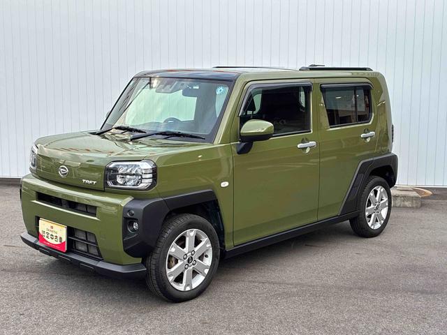 タフトGインパネシフト プッシュスタートスイッチ 衝突軽減ブレーキサポート 車線逸脱警報装置 サンルーフ付き ABS アルミホイール(鹿児島県)の中古車