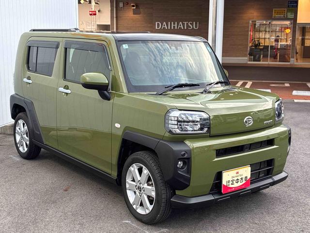 タフトGインパネシフト プッシュスタートスイッチ 衝突軽減ブレーキサポート 車線逸脱警報装置 サンルーフ付き ABS アルミホイール(鹿児島県)の中古車