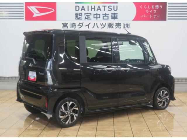 タントカスタムＸ衝突安全ボディ　アイドリングストップ　両側電動スライドドア　ＬＥＤヘッドランプ　オートライト　オートマチックハイビーム　ベンチシート　シートヒーター　バックカメラ　スマートアシスト（現行）（宮崎県）の中古車