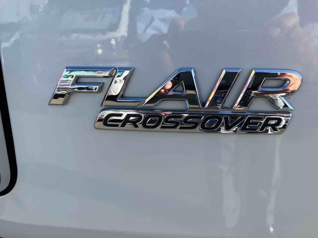 フレアクロスオーバーＸＧ４ＷＤ　ＣＶＴ　６６０ｃｃ　オートエアコン　横滑り防止装置　ＡＢＳ　運転席・助手席エアバッグ　チルトステアリング　アイドリングストップ　プッシュボタンスタート　社外アルミホイール（福島県）の中古車