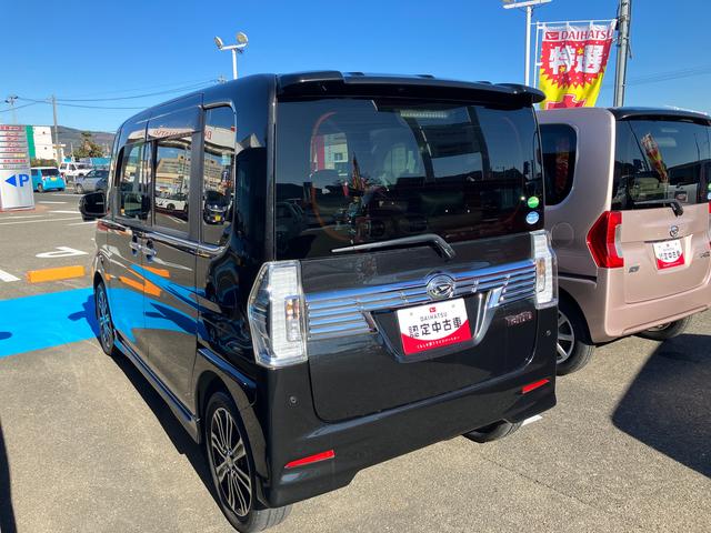 タントカスタムＲＳ　ＳＡIII４ＷＤ　ＣＶＴ　ターボ　６６０ｃｃ　カーナビ　ドライブレコーダー　ＥＴＣ車載器　衝突被害軽減ブレーキ　横滑り防止装置　ＡＢＳ　アイドリングストップ　プッシュボタンスタート　両側電動スライドドア（福島県）の中古車