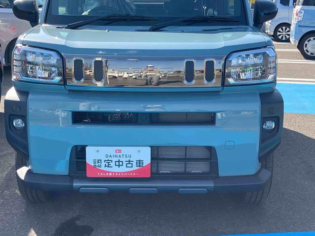 タフトＧ　ダーククロムベンチャー４ＷＤ　ＣＶＴ　６６０ｃｃ　衝突被害軽減ブレーキ　横滑り防止装置　ＡＢＳ　アイドリングストップ　プッシュボタンスタート　スカイフィールトップ　前席シートヒーター　電動パーキングブレーキ（福島県）の中古車