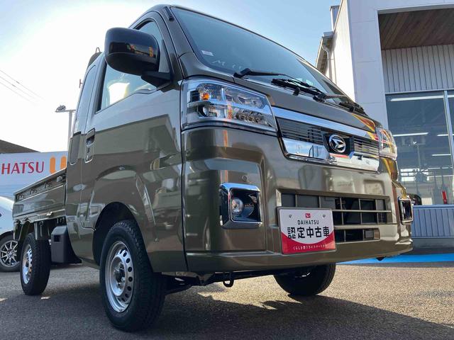 ハイゼットトラックジャンボエクストラ４ＷＤ　フロアシフトＣＶＴ　６６０ｃｃ　衝突被害軽減ブレーキ　横滑り防止装置　ＡＢＳ　アイドリングストップ　プッシュボタンスタート　エアコン　パワーステアリング　運転席・助手席エアバッグ（福島県）の中古車