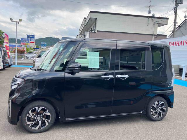 タントカスタムＸ２ＷＤ　６６０ｃｃ　カーナビ　全方位モニター　ドライブレコーダー　衝突被害軽減ブレーキ　横滑り防止装置　ＡＢＳ　アイドリングストップ　プッシュボタンスタート　両側電動スライドドア　前席シートヒーター（福島県）の中古車