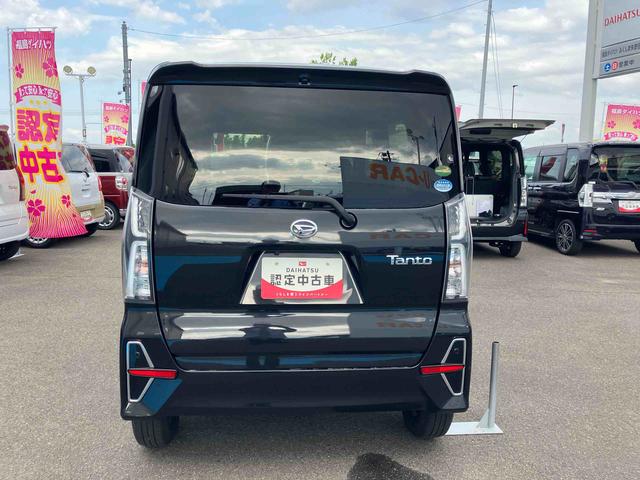 タントカスタムＸ２ＷＤ　６６０ｃｃ　カーナビ　全方位モニター　ドライブレコーダー　衝突被害軽減ブレーキ　横滑り防止装置　ＡＢＳ　アイドリングストップ　プッシュボタンスタート　両側電動スライドドア　前席シートヒーター（福島県）の中古車