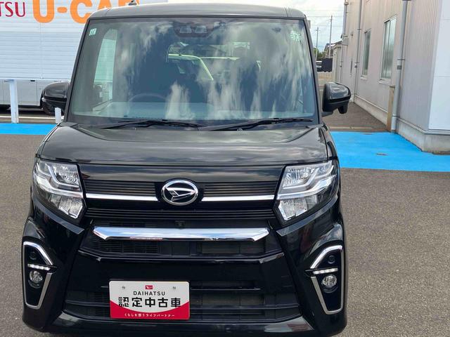 タントカスタムＸ２ＷＤ　６６０ｃｃ　カーナビ　全方位モニター　ドライブレコーダー　衝突被害軽減ブレーキ　横滑り防止装置　ＡＢＳ　アイドリングストップ　プッシュボタンスタート　両側電動スライドドア　前席シートヒーター（福島県）の中古車