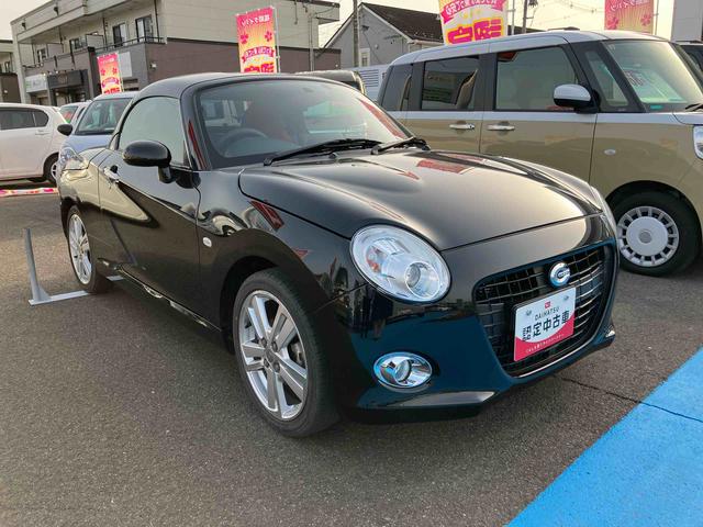 コペンセロ２ＷＤ　ＣＶＴ　ターボ　電動開閉ルール　前席シートヒーター　オートエアコン　カーナビ　アイドリングストップ　プッシュボタンスタート　スマートキー　車検整備付　ワンオーナー車（福島県）の中古車
