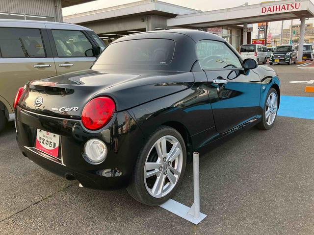 コペンセロ２ＷＤ　ＣＶＴ　ターボ　電動開閉ルール　前席シートヒーター　オートエアコン　カーナビ　アイドリングストップ　プッシュボタンスタート　スマートキー　車検整備付　ワンオーナー車（福島県）の中古車