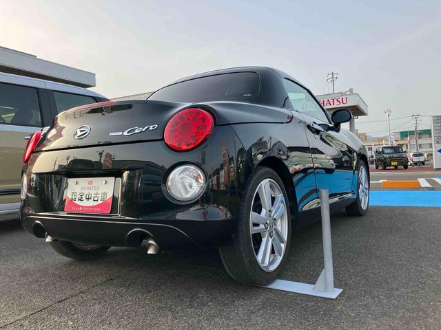 コペンセロ２ＷＤ　ＣＶＴ　ターボ　電動開閉ルール　前席シートヒーター　オートエアコン　カーナビ　アイドリングストップ　プッシュボタンスタート　スマートキー　車検整備付　ワンオーナー車（福島県）の中古車