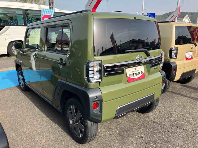 タフトＧターボ　ダーククロムベンチャー４ＷＤ　ＣＶＴ　ターボ　６６０ｃｃ　クルーズコントロール　電動パーキングブレーキ　衝突被害軽減ブレーキ　横滑り防止装置　ＡＢＳ　アイドリングストップ　プッシュボタンスタート　スカイフィールトップ（福島県）の中古車