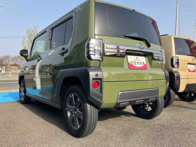 タフトＧターボ　ダーククロムベンチャー４ＷＤ　ＣＶＴ　ターボ　６６０ｃｃ　クルーズコントロール　電動パーキングブレーキ　衝突被害軽減ブレーキ　横滑り防止装置　ＡＢＳ　アイドリングストップ　プッシュボタンスタート　スカイフィールトップ（福島県）の中古車