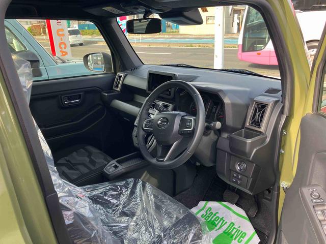 タフトＧターボ　ダーククロムベンチャー４ＷＤ　ＣＶＴ　ターボ　６６０ｃｃ　クルーズコントロール　電動パーキングブレーキ　衝突被害軽減ブレーキ　横滑り防止装置　ＡＢＳ　アイドリングストップ　プッシュボタンスタート　スカイフィールトップ（福島県）の中古車