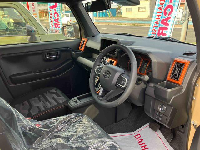 タフトＧターボ２ＷＤ　ＣＶＴ　６６０ｃｃ　クルーズコントロール　電動パーキングブレーキ　衝突被害軽減ブレーキ　横滑り防止装置　ＡＢＳ　アイドリングストップ　プッシュボタンスタート　スカイフィールトップ（福島県）の中古車