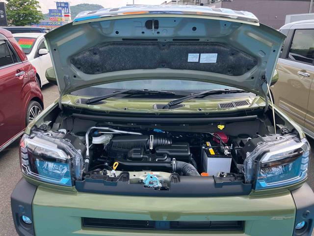 タフトＧ　クロムベンチャー２ＷＤ　ＣＶＴ　６６０ｃｃ　スカイフィールトップ　衝突被害軽減ブレーキ　横滑り防止装置　ＡＢＳ　アイドリングストップ　プッシュボタンスタート　オートエアコン　前席シートヒーター　サイドエアバッグ（福島県）の中古車