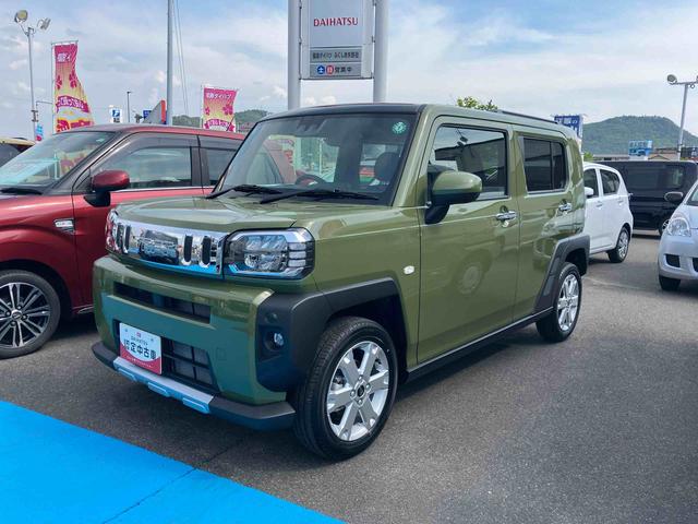 タフトＧ　クロムベンチャー２ＷＤ　ＣＶＴ　６６０ｃｃ　スカイフィールトップ　衝突被害軽減ブレーキ　横滑り防止装置　ＡＢＳ　アイドリングストップ　プッシュボタンスタート　オートエアコン　前席シートヒーター　サイドエアバッグ（福島県）の中古車