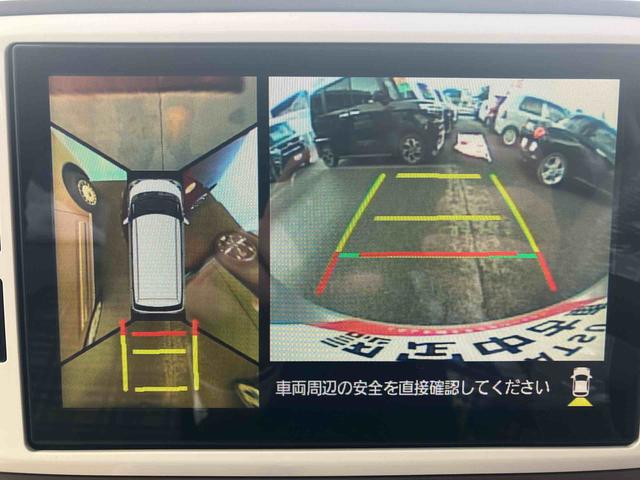 ムーヴキャンバスＧメイクアップ　ＳＡIII４ＷＤ　ＣＶＴ　６６０ｃｃ　両側電動スライドドア　カーナビ　全方位モニター　ＥＴＣ車載器　ドライブレコーダー　衝突被害軽減ブレーキ　横滑り防止装置　ＡＢＳ　アイドリングストップ　プッシュボタンスタート（福島県）の中古車