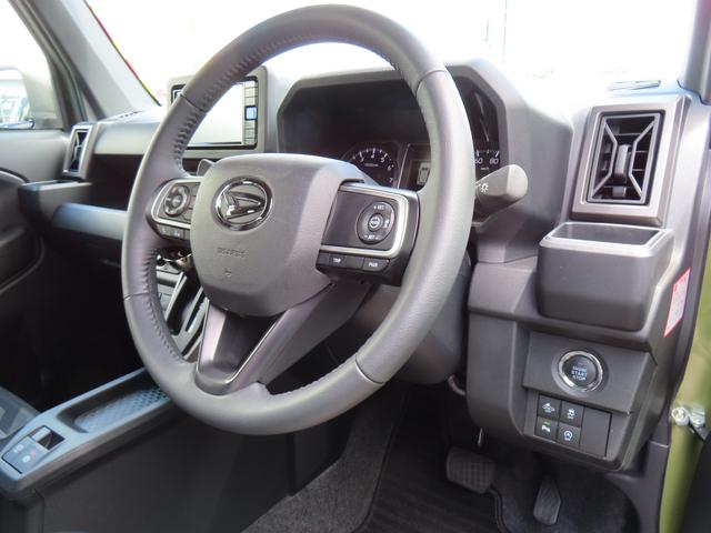 タフトＧターボ　クロムベンチャー２ＷＤ　ＣＶＴ　６６０ｃｃ　スカイフィールトップ　ナビ　バックモニター　全席シートヒーター　衝突被害軽減ブレーキ　横滑り防止装置　ＡＢＳ　アイドリングストップ　プッシュボタンスタート　クルコン（福島県）の中古車