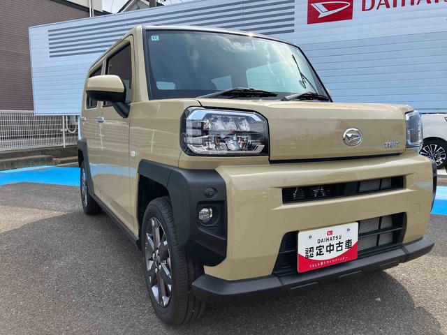タフトＧターボ２ＷＤ　ＣＶＴ　６６０ｃｃ　スカイフィールトップ　クルーズコントロール　ナビ　バックモニター　衝突被害軽減ブレーキ　横滑り防止装置　ＡＢＳ　アイドリングストップ　プッシュボタンスタート（福島県）の中古車