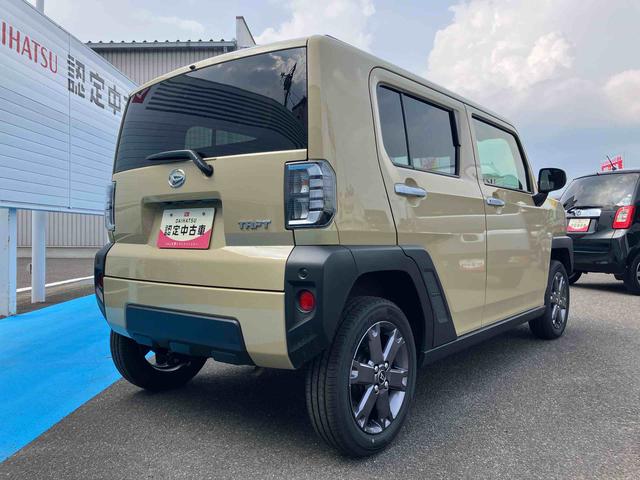 タフトＧターボ２ＷＤ　ＣＶＴ　６６０ｃｃ　スカイフィールトップ　クルーズコントロール　ナビ　バックモニター　衝突被害軽減ブレーキ　横滑り防止装置　ＡＢＳ　アイドリングストップ　プッシュボタンスタート（福島県）の中古車