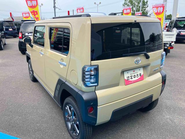 タフトＧターボ２ＷＤ　ＣＶＴ　６６０ｃｃ　スカイフィールトップ　クルーズコントロール　ナビ　バックモニター　衝突被害軽減ブレーキ　横滑り防止装置　ＡＢＳ　アイドリングストップ　プッシュボタンスタート（福島県）の中古車
