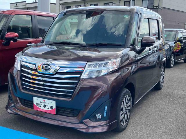 トールカスタムＧ　リミテッドII　ＳＡIII２ＷＤ　１０００ｃｃ　ナビ　ドラレコ　全方位モニター　衝突被害軽減ブレーキ　横滑り防止装置　ＡＢＳ　アイドリングストップ　プッシュボタンスタート　両側電動スライドドア　車検整備付　ワンオーナー車（福島県）の中古車