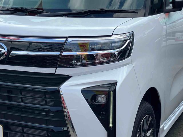 タントカスタムＸ４ＷＤ　ＣＶＴ　６６０ｃｃ　両側電動スライドドア　衝突被害軽減ブレーキ　横滑り防止装置　ＡＢＳ　サイドエアバッグ　プッシュボタンスタート　オートエアコン　前席シートヒーター　電動パーキングブレーキ（福島県）の中古車