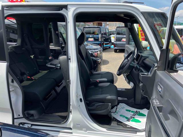 タントカスタムＸ４ＷＤ　ＣＶＴ　６６０ｃｃ　両側電動スライドドア　衝突被害軽減ブレーキ　横滑り防止装置　ＡＢＳ　サイドエアバッグ　プッシュボタンスタート　オートエアコン　前席シートヒーター　電動パーキングブレーキ（福島県）の中古車