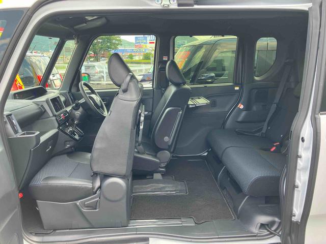 タントカスタムＸ４ＷＤ　ＣＶＴ　６６０ｃｃ　両側電動スライドドア　衝突被害軽減ブレーキ　横滑り防止装置　ＡＢＳ　サイドエアバッグ　プッシュボタンスタート　オートエアコン　前席シートヒーター　電動パーキングブレーキ（福島県）の中古車
