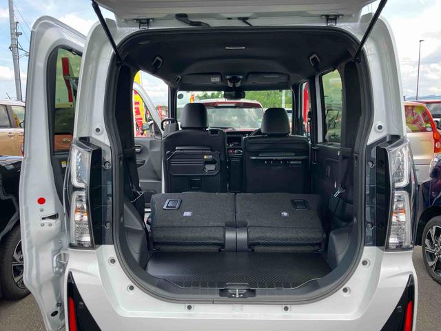 タントカスタムＸ４ＷＤ　ＣＶＴ　６６０ｃｃ　両側電動スライドドア　衝突被害軽減ブレーキ　横滑り防止装置　ＡＢＳ　サイドエアバッグ　プッシュボタンスタート　オートエアコン　前席シートヒーター　電動パーキングブレーキ（福島県）の中古車