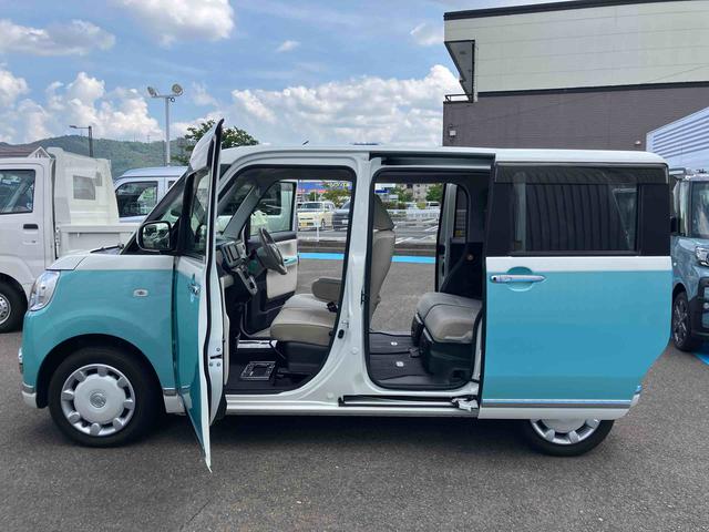 ムーヴキャンバスＧメイクアップＶＳ　ＳＡIII４ＷＤ　ＣＶＴ　６６０ｃｃ　両側電動スライドドア　ナビ　ドラレコ　ＥＴＣ　全方位モニター　衝突被害軽減ブレーキ　横滑り防止装置　ＡＢＳ　アイドリングストップ　プッシュボタンスタート　ワンオーナー車（福島県）の中古車