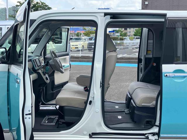 ムーヴキャンバスＧメイクアップＶＳ　ＳＡIII４ＷＤ　ＣＶＴ　６６０ｃｃ　両側電動スライドドア　ナビ　ドラレコ　ＥＴＣ　全方位モニター　衝突被害軽減ブレーキ　横滑り防止装置　ＡＢＳ　アイドリングストップ　プッシュボタンスタート　ワンオーナー車（福島県）の中古車