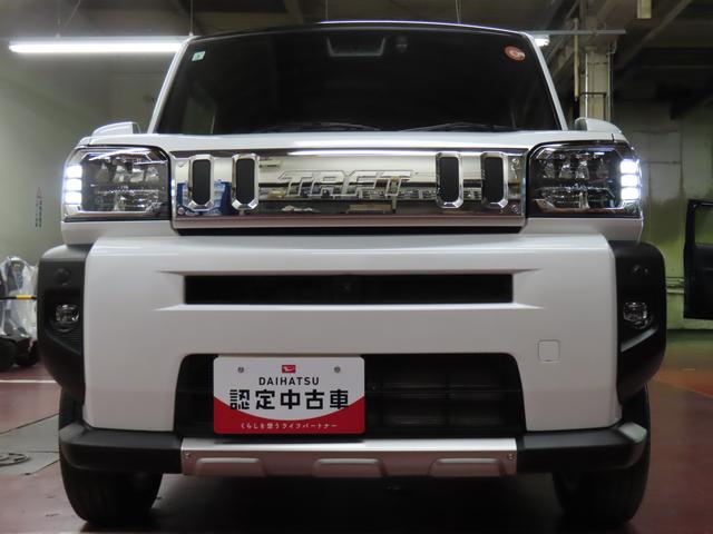 タフトＧ４ＷＤ　ＣＶＴ　６６０ｃｃ　スカイフィールトップ　ナビ　全方位モニター　前席シートヒーター　衝突被害軽減ブレーキ　横滑り防止装置　ＡＢＳ　アイドリングストップ　プッシュボタンスタート　ワンオーナー車（福島県）の中古車