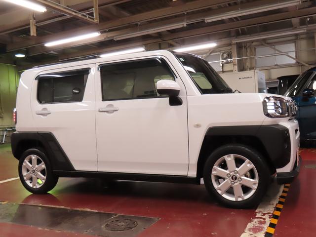 タフトＧ４ＷＤ　ＣＶＴ　６６０ｃｃ　スカイフィールトップ　ナビ　全方位モニター　前席シートヒーター　衝突被害軽減ブレーキ　横滑り防止装置　ＡＢＳ　アイドリングストップ　プッシュボタンスタート　ワンオーナー車（福島県）の中古車