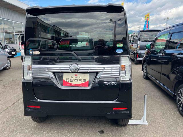 タントカスタムＸ　トップエディションＳＡII２ＷＤ　ＣＶＴ　両側スライドドア　ナビ　ＥＴＣ車載器　衝突被害軽減ブレーキ　横滑り防止装置　ＡＢＳ　サイドエアバッグ　オートエアコン　アイドリングストップ　プッシュボタンスタート　車検整備付（福島県）の中古車