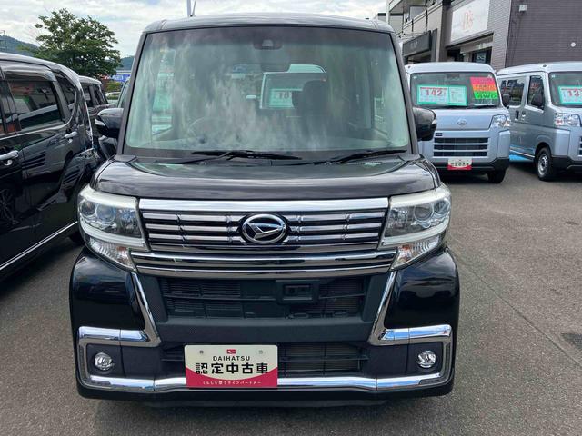 タントカスタムＸ　トップエディションＳＡII２ＷＤ　ＣＶＴ　両側スライドドア　ナビ　ＥＴＣ車載器　衝突被害軽減ブレーキ　横滑り防止装置　ＡＢＳ　サイドエアバッグ　オートエアコン　アイドリングストップ　プッシュボタンスタート　車検整備付（福島県）の中古車