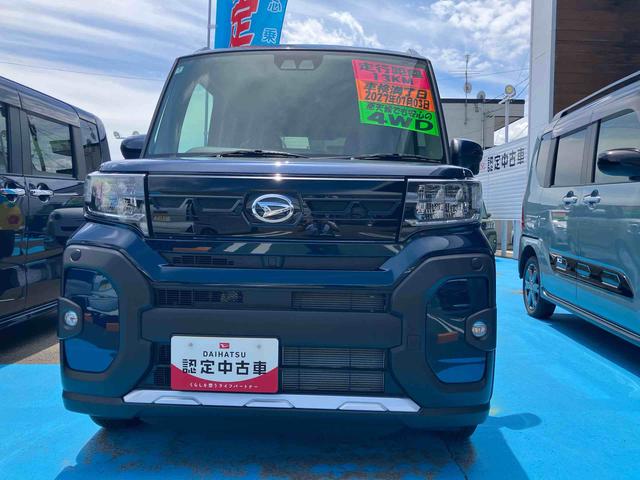 タントファンクロス４ＷＤ　ＣＶＴ　６６０ｃｃ　両側電動スライドドア　衝突被害軽減ブレーキ　横滑り防止装置　ＡＢＳ　アイドリングストップ　プッシュボタンスタート　ベンチシート　前席シートヒーター　シートバックテーブル（福島県）の中古車