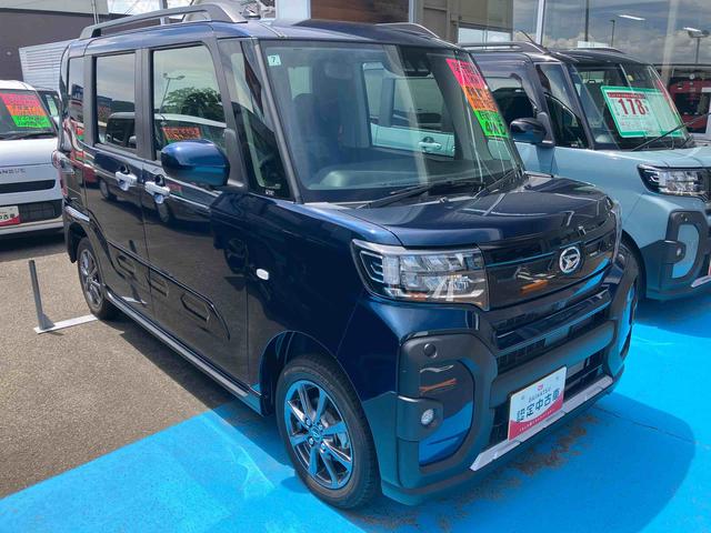 タントファンクロス４ＷＤ　ＣＶＴ　６６０ｃｃ　両側電動スライドドア　衝突被害軽減ブレーキ　横滑り防止装置　ＡＢＳ　アイドリングストップ　プッシュボタンスタート　ベンチシート　前席シートヒーター　シートバックテーブル（福島県）の中古車