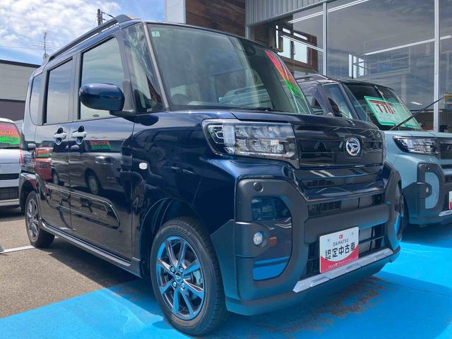 タントファンクロス４ＷＤ　ＣＶＴ　６６０ｃｃ　両側電動スライドドア　衝突被害軽減ブレーキ　横滑り防止装置　ＡＢＳ　アイドリングストップ　プッシュボタンスタート　ベンチシート　前席シートヒーター　シートバックテーブル（福島県）の中古車