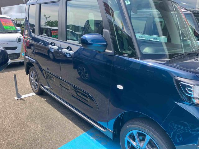 タントファンクロス４ＷＤ　ＣＶＴ　６６０ｃｃ　両側電動スライドドア　衝突被害軽減ブレーキ　横滑り防止装置　ＡＢＳ　アイドリングストップ　プッシュボタンスタート　ベンチシート　前席シートヒーター　シートバックテーブル（福島県）の中古車